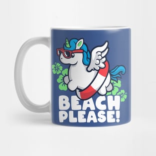 Unicorn Beach please Mug